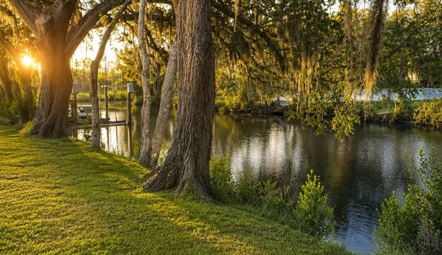 Spacious 5-bedroom Canal Retreat in Beautiful Crystal River, FL with Gym