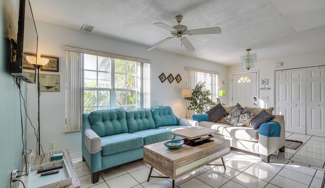 Steps to Sand! Pet-friendly Home in Fort Pierce