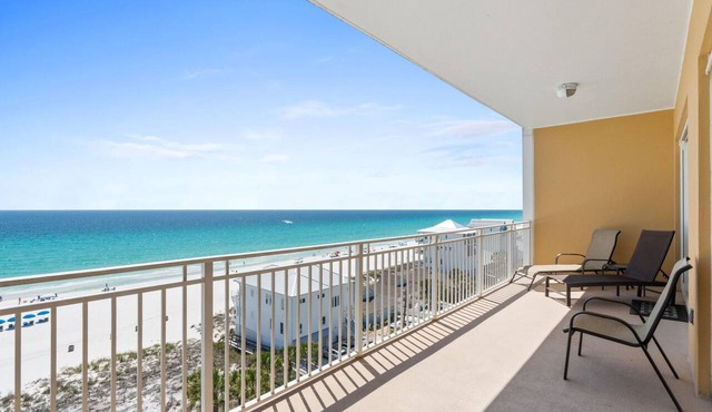 Sterling Beach 706 - Beachfront, Pool, Hot Tub, East End PCB, Free Golf Daily