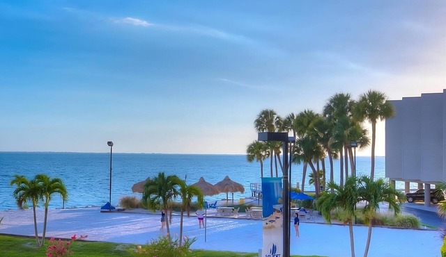 Tampa Bay Waterfront Escape with Heated Pool, Beach Volleyball & Dining