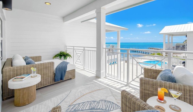 The Lighthouse | Ocean and Pool Views, Game Room, Pool + Dock Access