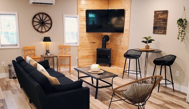 Tiny house studio in woods, accommodates 4 people total! in Richlands