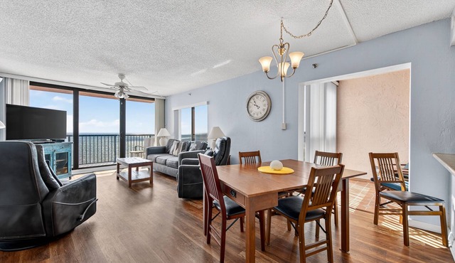 Top floor beachfront condo in peaceful NSB