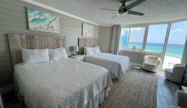 🏖️ True Beachfront Studio | FREE Beach Chairs | Early 3PM Check-In