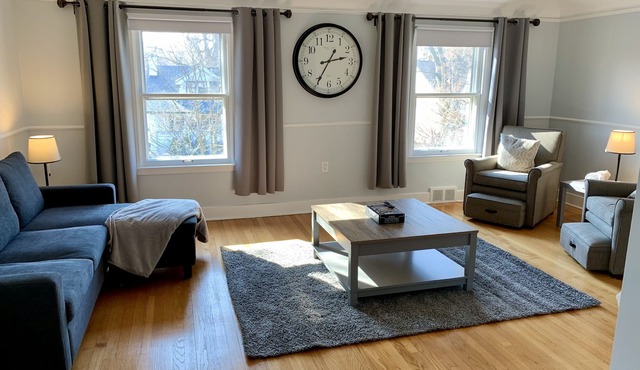 Updated charming 2ND unit city place with BIG yard