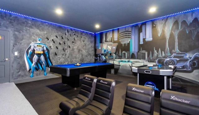 Upscale Home with Private Pool & Game Room!