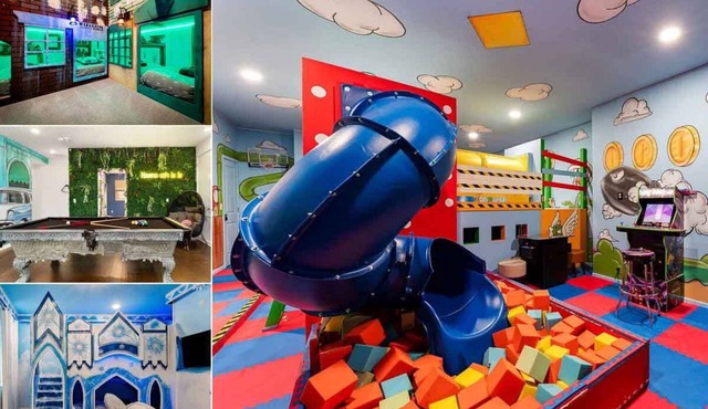 Veranda Oasis | Amazing Kids Game Room | Sauna | Themed Bedrooms | Private Pool