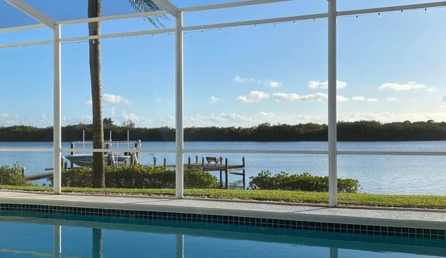 Villa with pool & jacuzzi, mangrove view