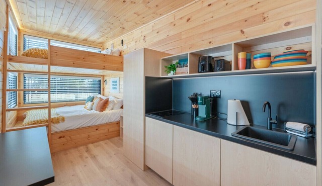 Waterfront Access Cabin | Private Hot tub + Yard