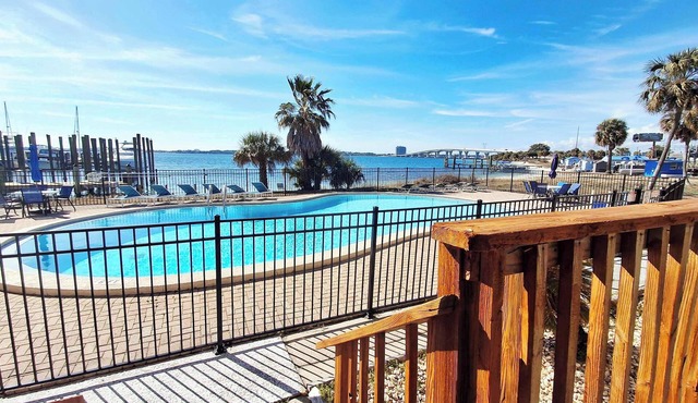 Waterfront Condo with Stunning Marina Views
