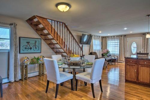 Waterfront Home w/Large Deck & Dock on Narrow Bay