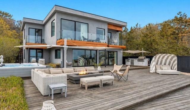 Waterfront Serenity in Wading River | Private Beachfront Retreat with.