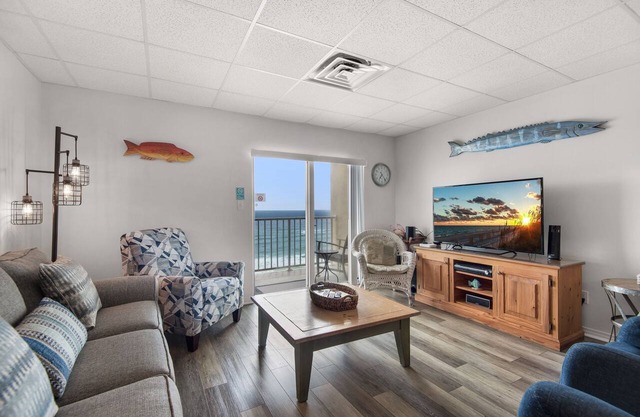 🌊Gulf Front-Gulf Views-Balcony-2BR Sans Souci 508🌊