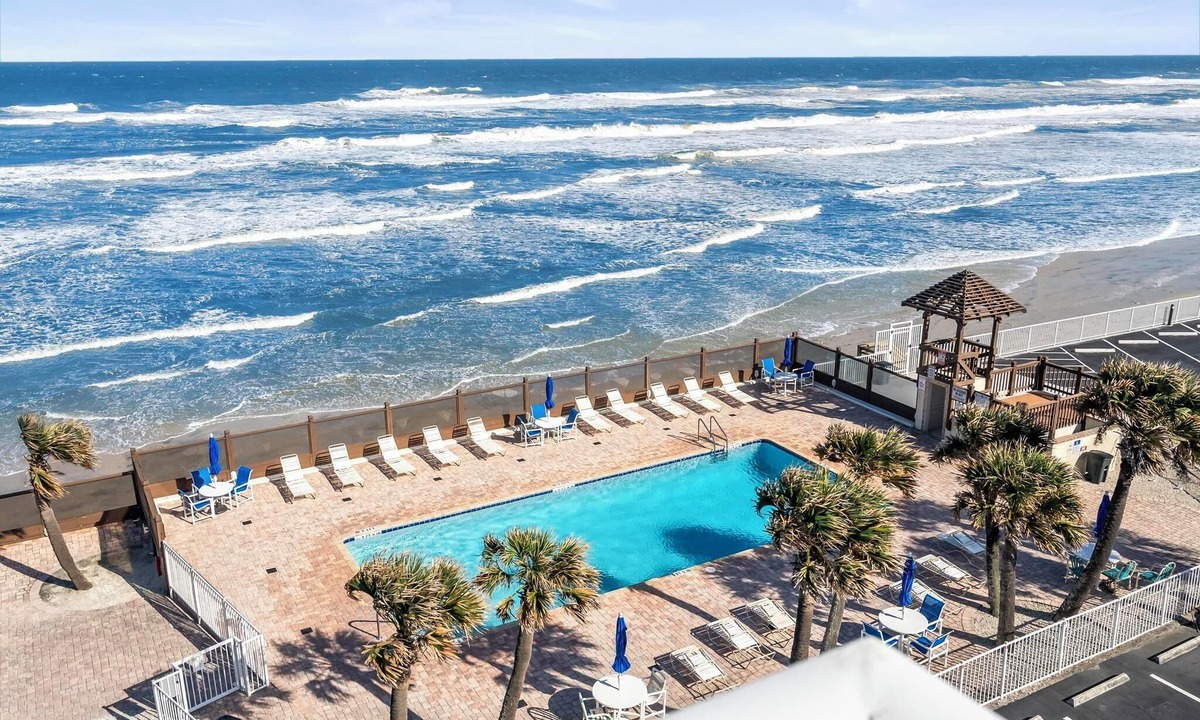 Bostwick Park Condo | Oceanfront Penthouse on Daytona Beach, walking distance to Boardwalk.