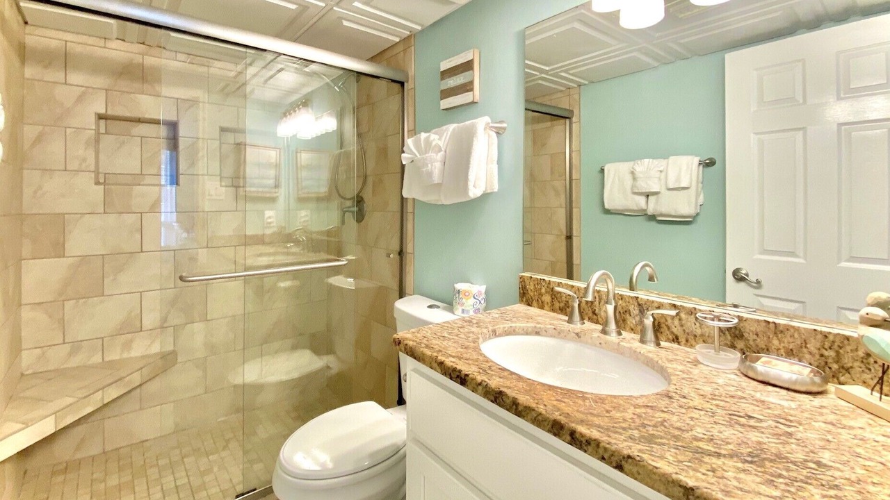 Photo of Bathroom in Gulf Lagoon Beach