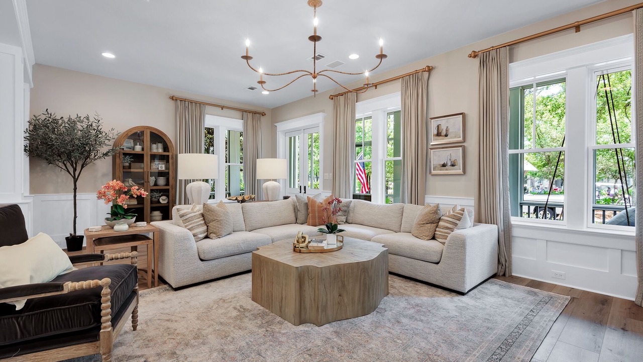 Photo of Livingroom in Watercolor