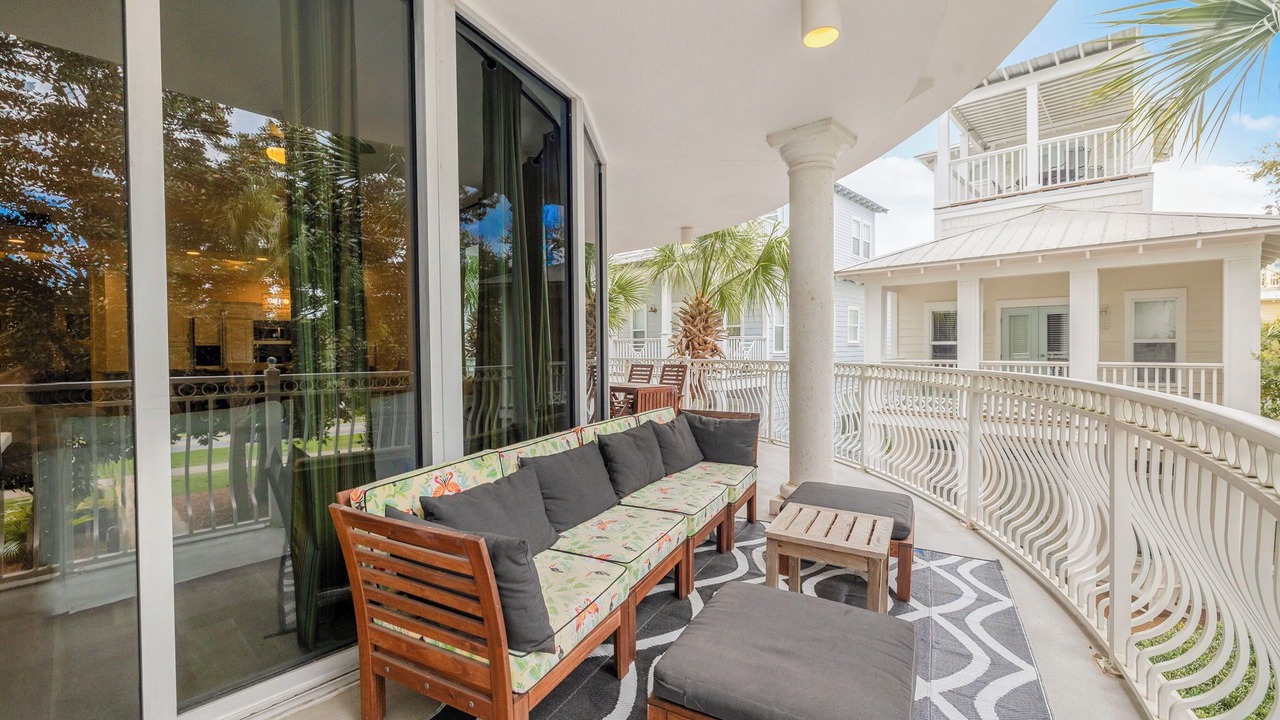 Photo of Patio Balcony in Rosemary Beach