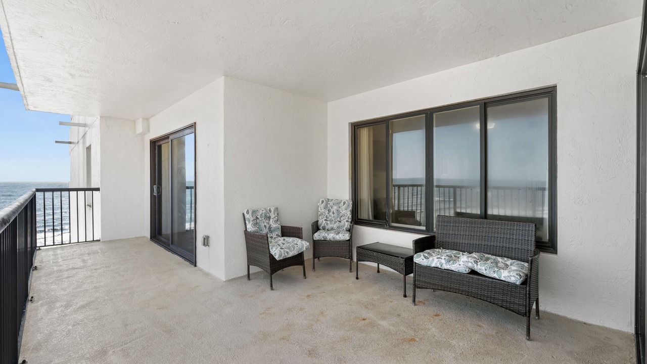 Photo of Patio Balcony in Daytona Beach Shores