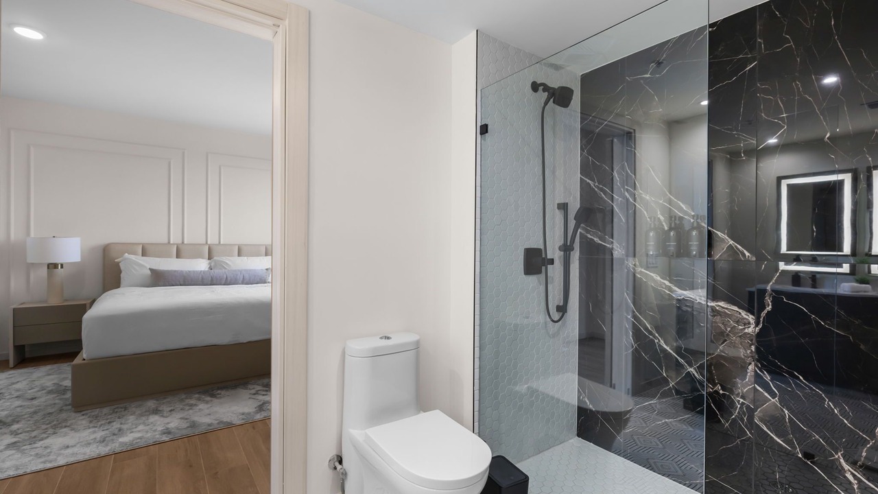 Photo of Bathroom in Industrial Section
