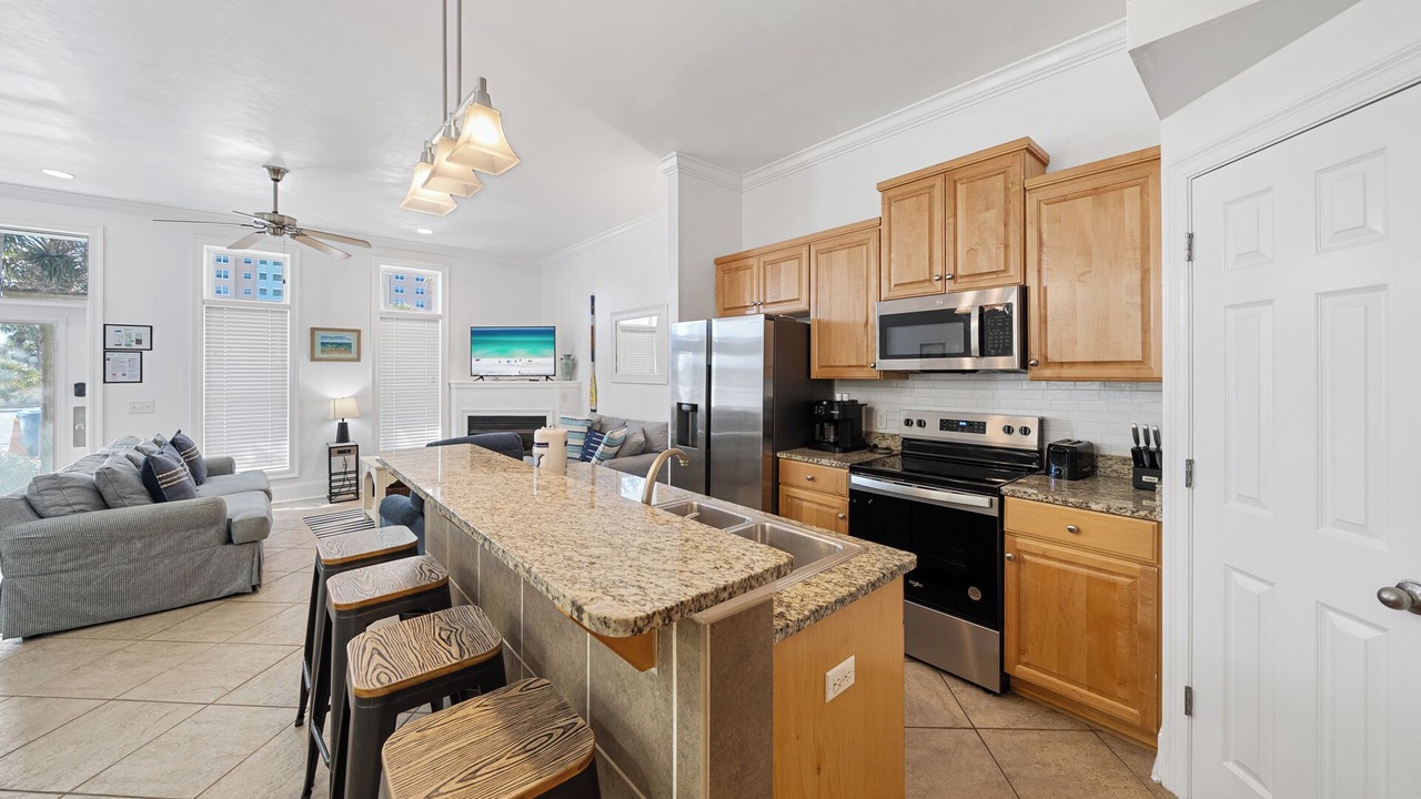 Photo of Kitchen in Gulf Lagoon Beach