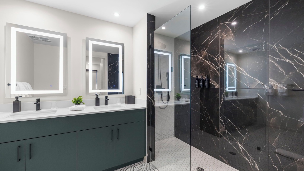 Photo of Bathroom in Industrial Section