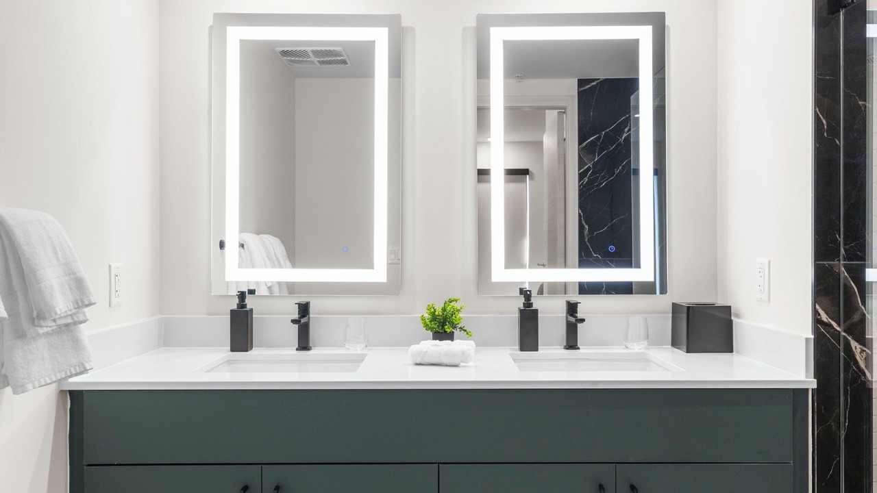 Photo of Bathroom in Industrial Section