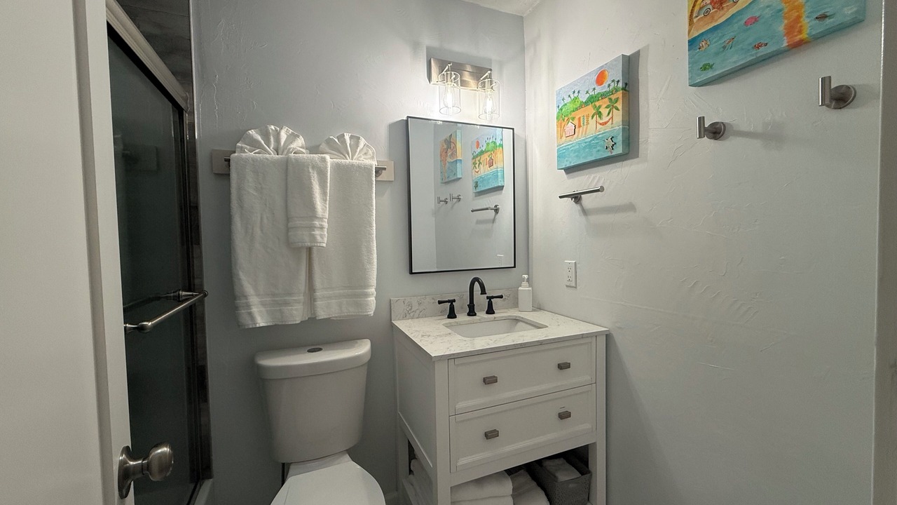 Photo of Bathroom in Dolphin's Cove