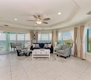 Beachfront Of The Gulf 