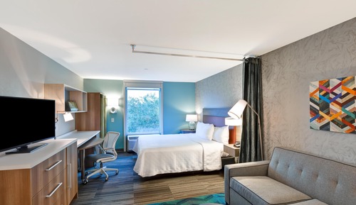 Studio, 1 King Bed, Non Smoking (Hearing & Rollin Shower)