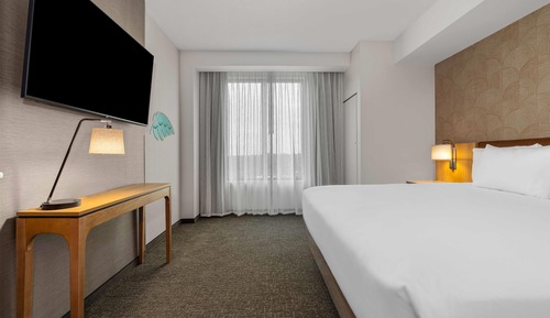 Suite, 1 King Bed with Sofa bed, Accessible Bathtub (Sofa Sleeper, Tub, 2 Rooms)
