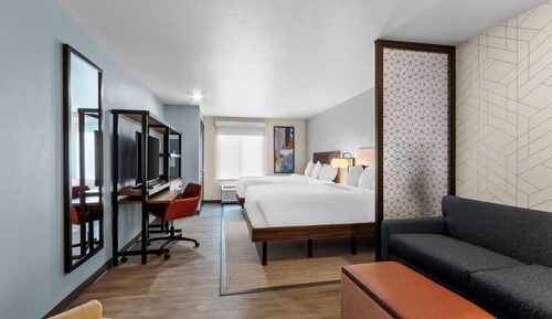 Suite, 2 Queen Beds, Non Smoking (Efficiency)