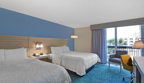 Standard Room, 2 Queen Beds (No View)