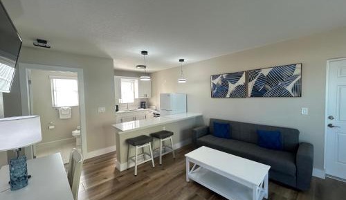 One-Bedroom Apartment with Balcony and Water View