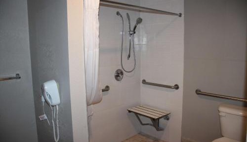 King Room with Roll-In Shower - Disability Access
