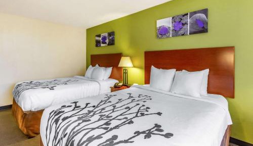 Queen Room with Two Queen Beds and Roll-In Shower - Accessible/Non-Smoking
