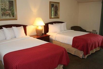 Double Room with Two Double Beds Courtyard View