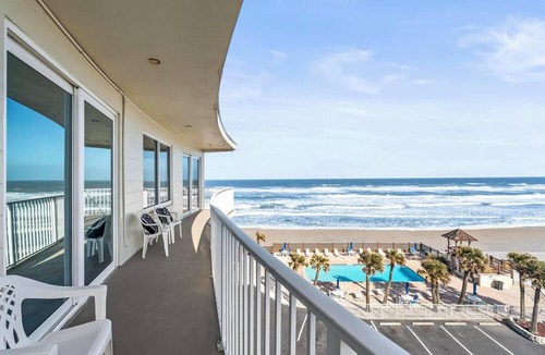 Bostwick Park Condo | Oceanfront Penthouse on Daytona Beach, walking distance to Boardwalk.