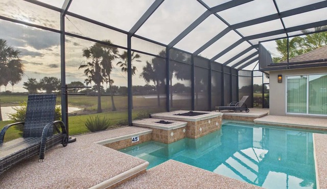 Luxury Golf & Waterfront Retreat with Golf Cart