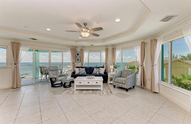 Beachfront Of The Gulf 